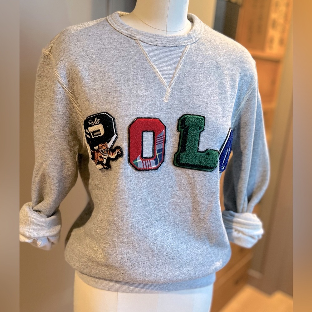 POLO by Ralph Lauren pull over (Unisex) sweater w/ sewn 3D graphic